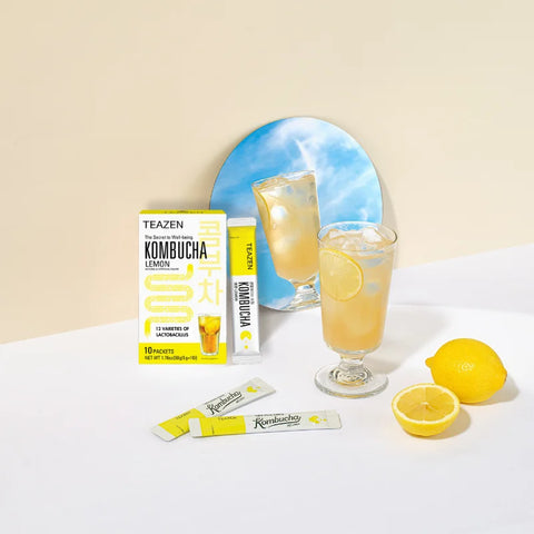 TEAZEN Kombucha Citron Classique – 10 sachets