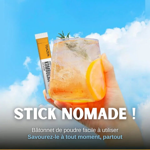 TEAZEN Kombucha Yuzu Coréen – 10 sachets