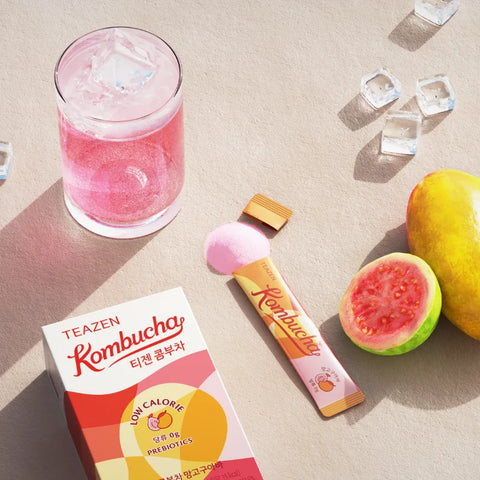 TEAZEN Kombucha Mangue Goyave Pack Studio