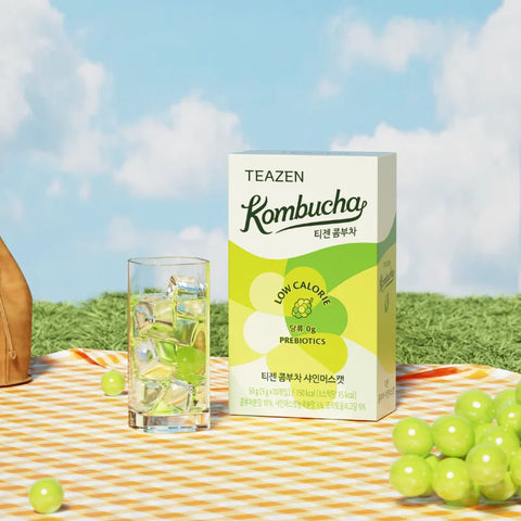 TEAZEN Kombucha Raisin Muscat – 10 sticks