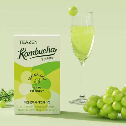 TEAZEN Kombucha Raisin Muscat – 10 sticks