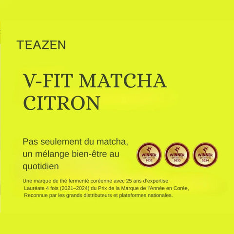 TEAZEN V Fit Matcha Citron – 10 sachets