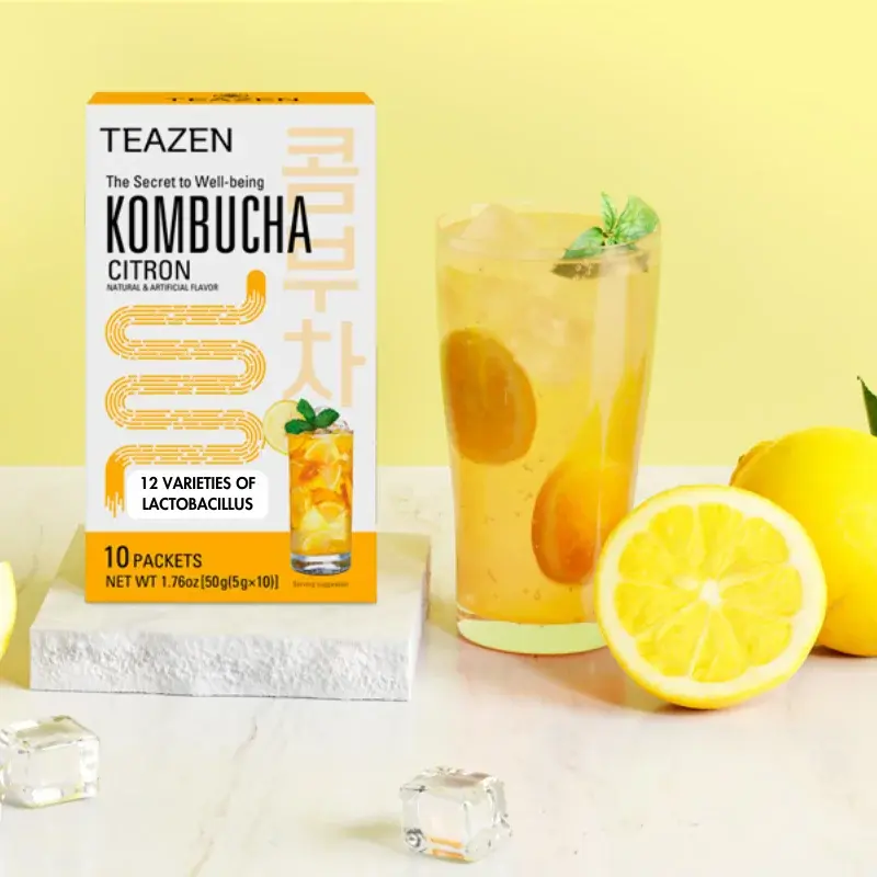 TEAZEN Korean Citron (Yuzu) Kombucha